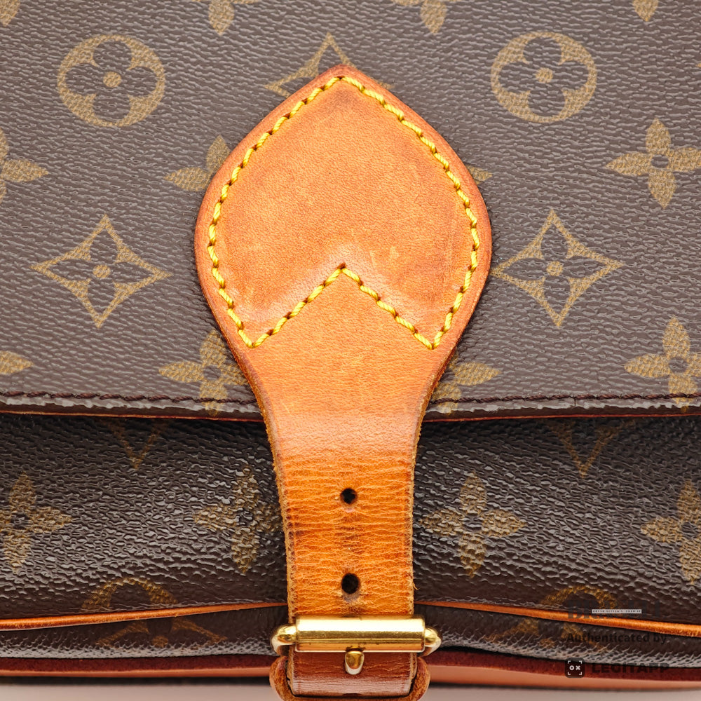 Louis Vuitton Monogram Cartouchire MM Shoulder Bag【ImportFREE】