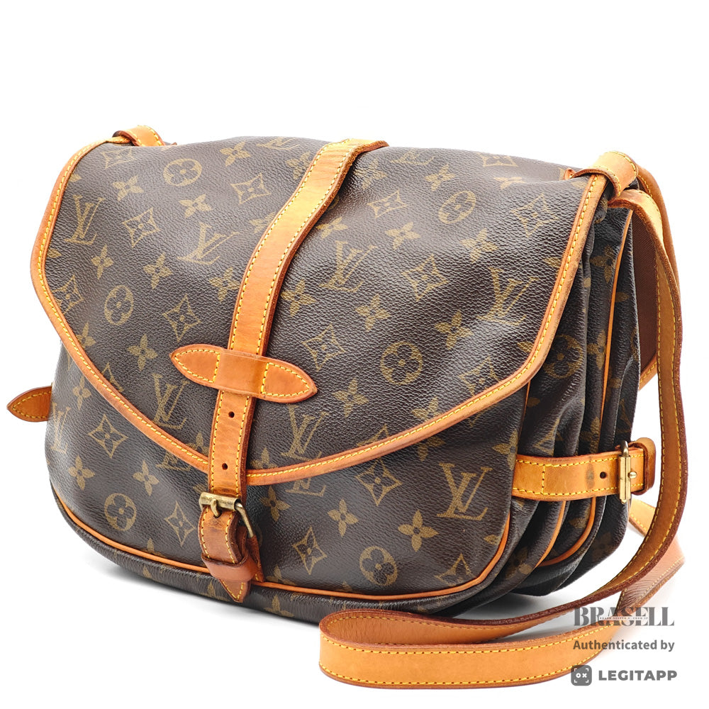 Louis Vuitton Monogram Saumur 30 Shoulder Bag【ImportFREE】