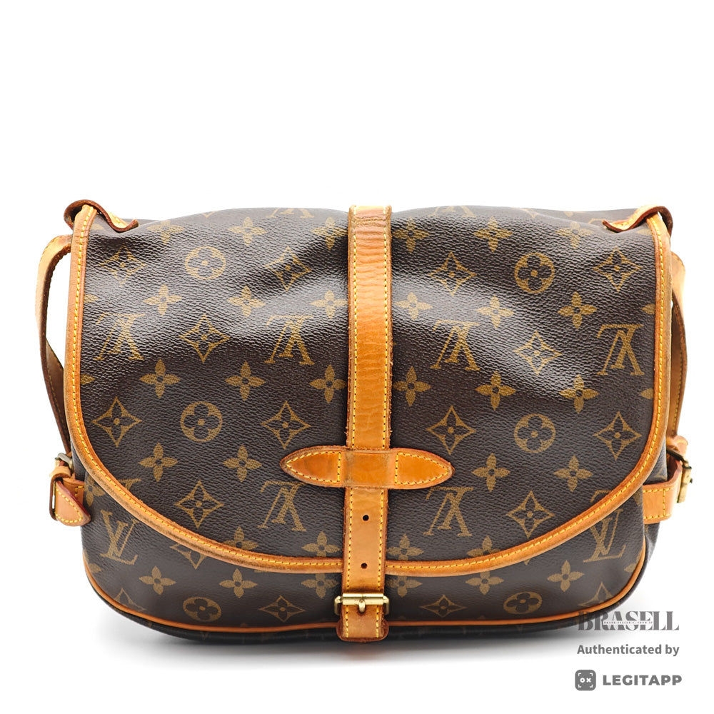 Louis Vuitton Monogram Saumur 30 Shoulder Bag【ImportFREE】