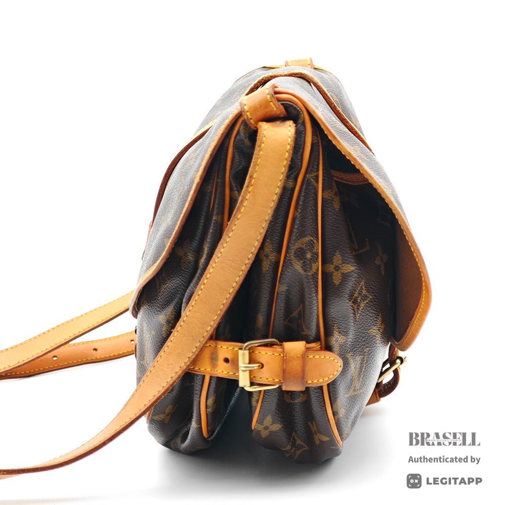 Louis Vuitton Monogram Saumur 30 Shoulder Bag【ImportFREE】