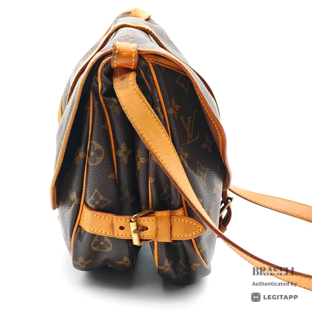 Louis Vuitton Monogram Saumur 30 Shoulder Bag【ImportFREE】