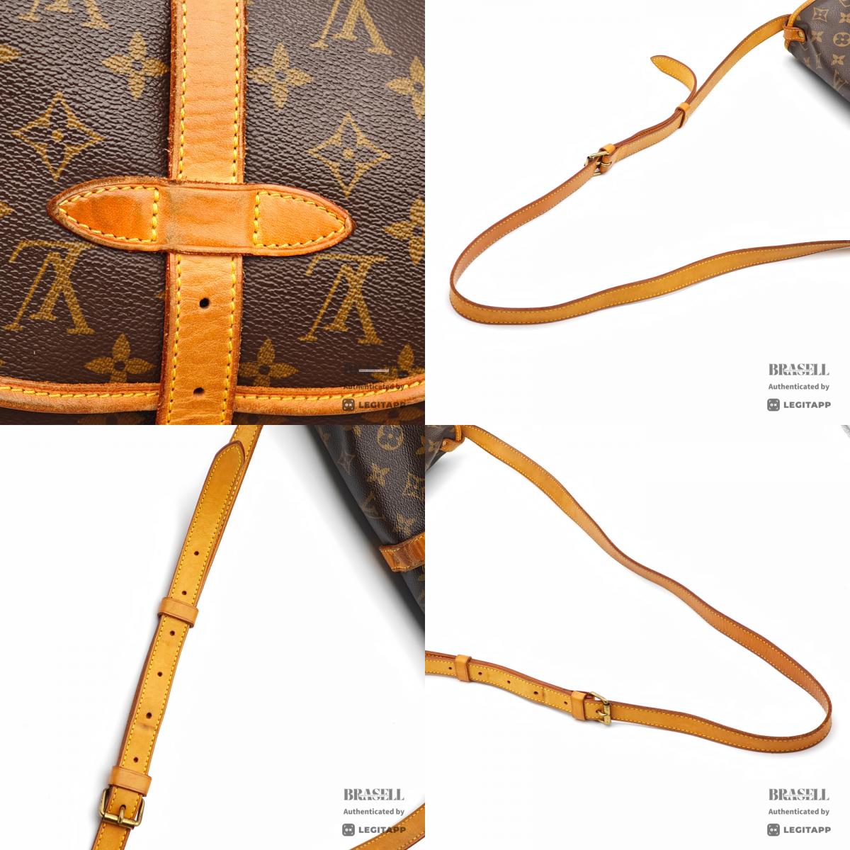 Louis Vuitton Monogram Saumur 30 Shoulder Bag【ImportFREE】