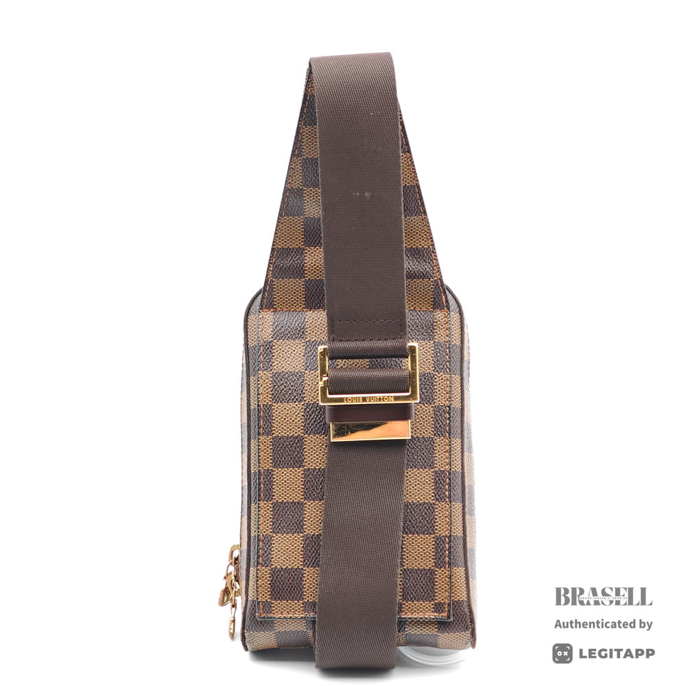 Louis Vuitton Damier Ebene Geronimos Body Bag 【ImportFREE】