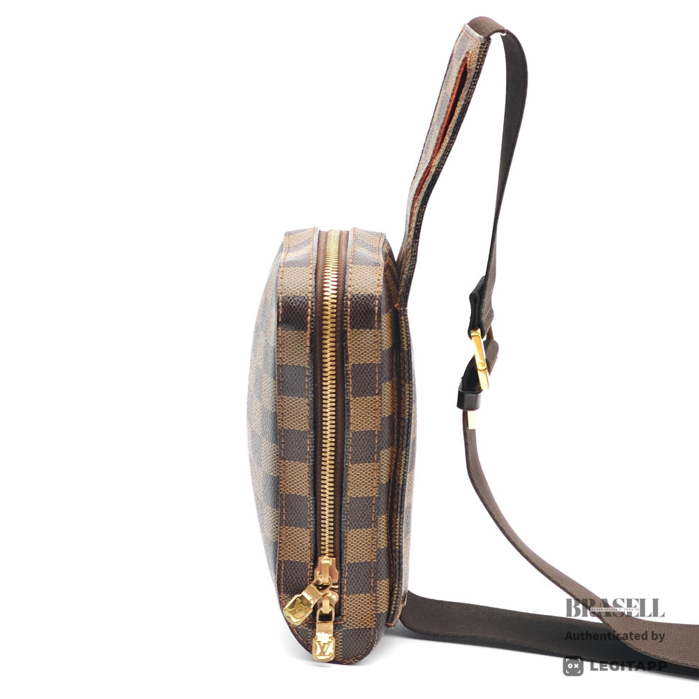 Louis Vuitton Damier Ebene Geronimos Body Bag 【ImportFREE】