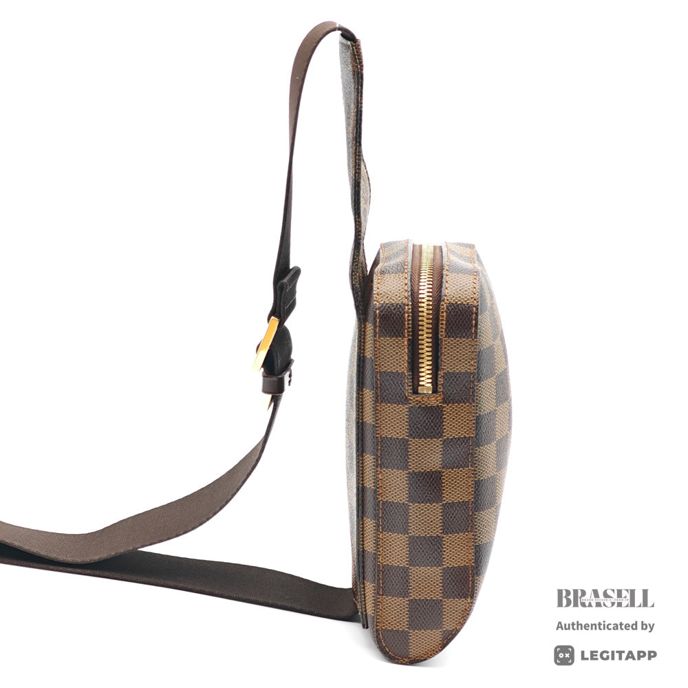 Louis Vuitton Damier Ebene Geronimos Body Bag 【ImportFREE】