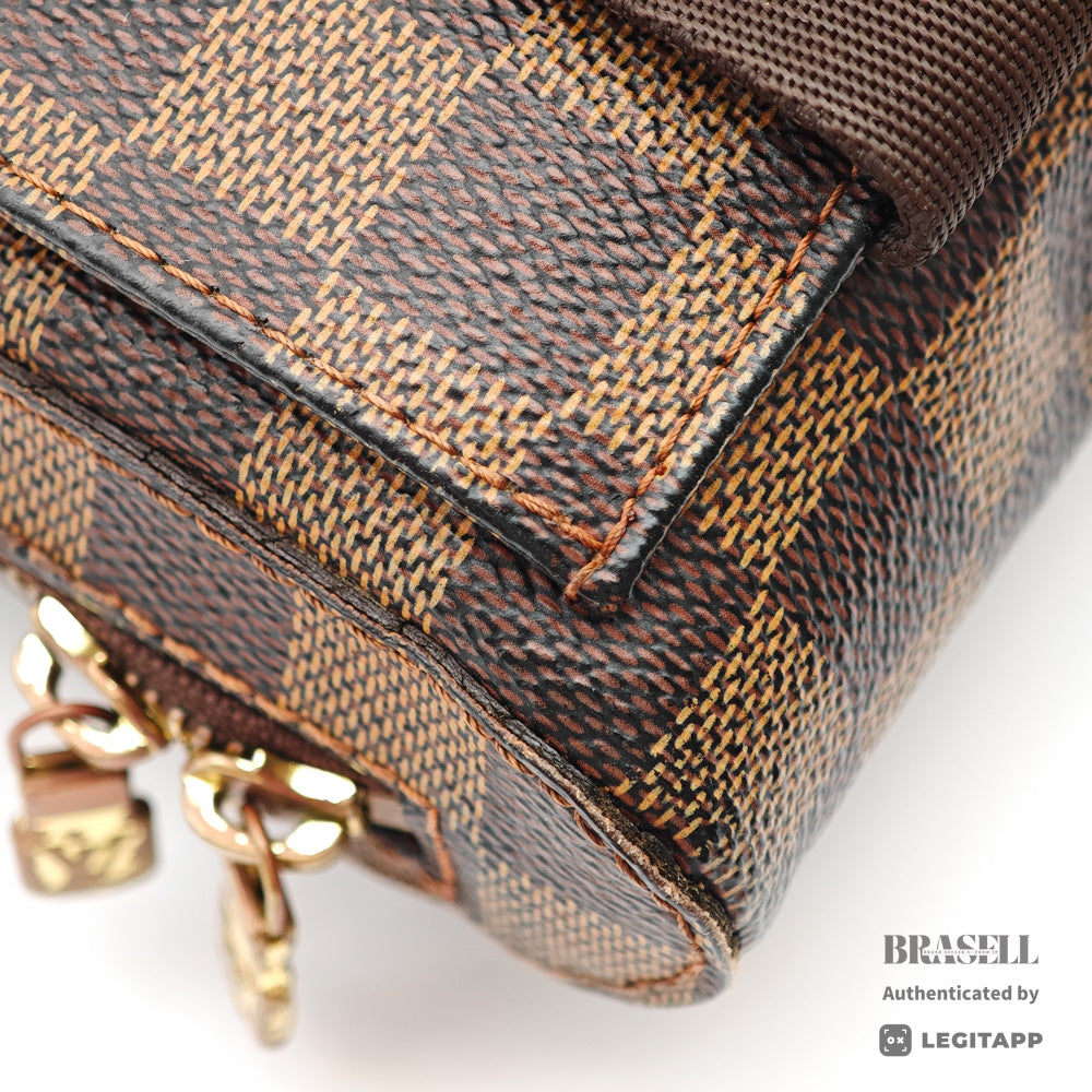 Louis Vuitton Damier Ebene Geronimos Body Bag 【ImportFREE】