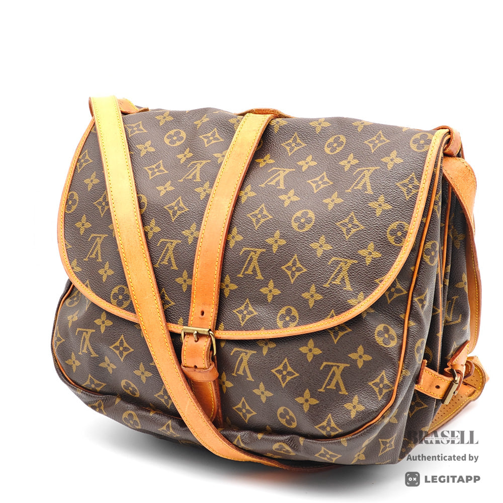 Louis Vuitton Monogram Saumur 35 Shoulder Bag【ImportFREE】