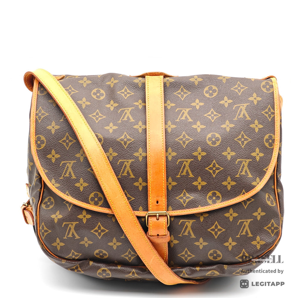Louis Vuitton Monogram Saumur 35 Shoulder Bag【ImportFREE】