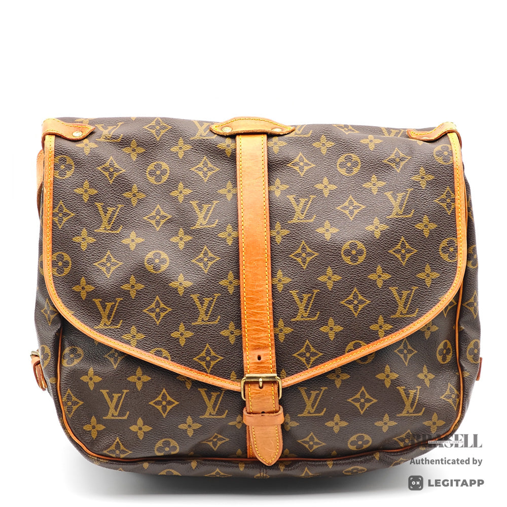 Louis Vuitton Monogram Saumur 35 Shoulder Bag【ImportFREE】