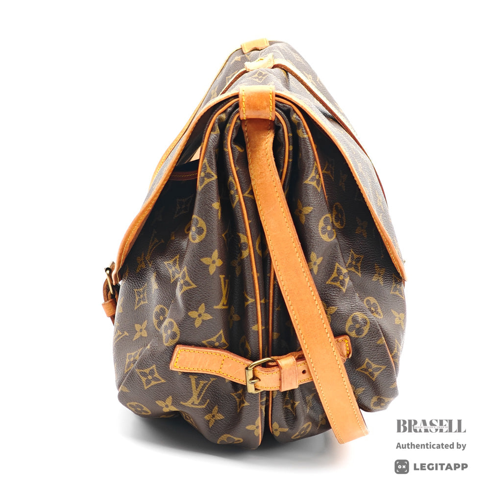Louis Vuitton Monogram Saumur 35 Shoulder Bag【ImportFREE】