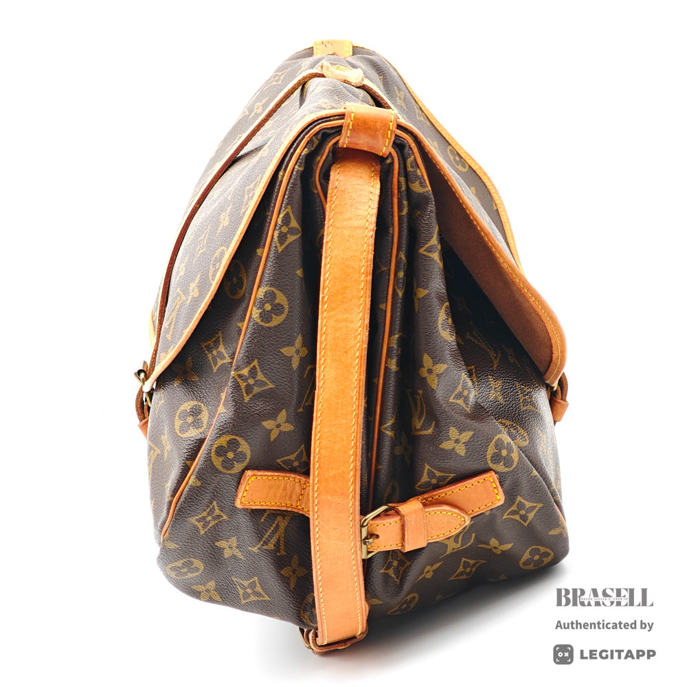 Louis Vuitton Monogram Saumur 35 Shoulder Bag【ImportFREE】