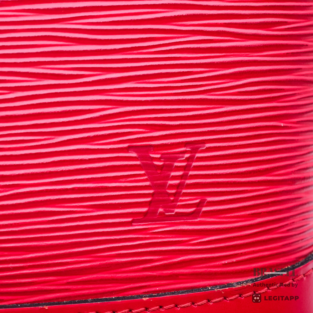 LOUIS VUITTON Alma Epi Leather Black Hand Bag M52147 【ImportFeeFREE】