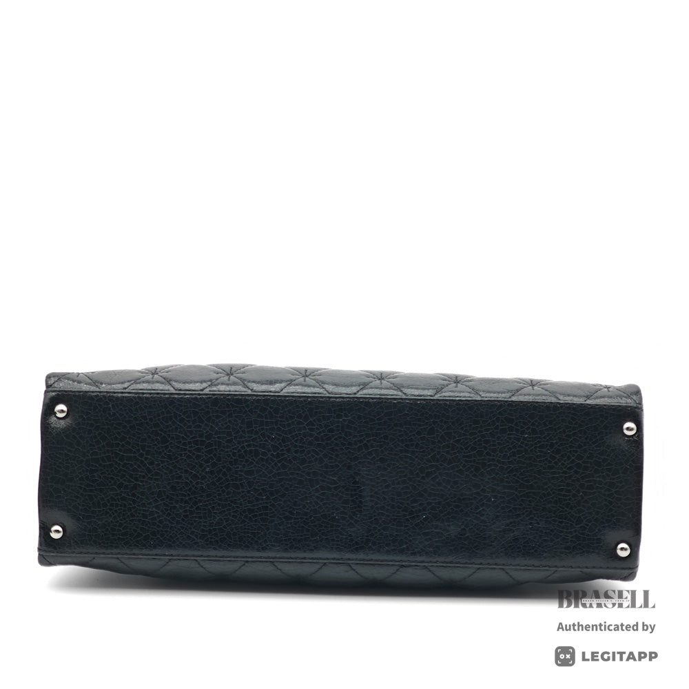 CHANEL 2.55 Matelasse Patent Leather Chain Shoulder Bag Black 【ImportFeeFREE】