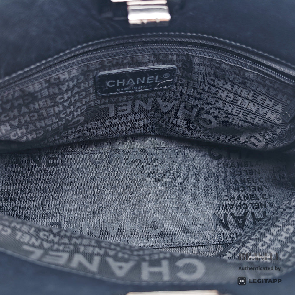 CHANEL 2.55 Matelasse Patent Leather Chain Shoulder Bag Black 【ImportFeeFREE】