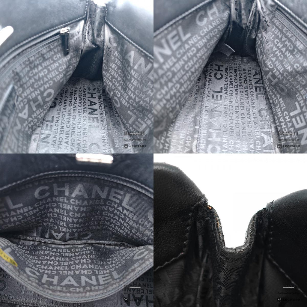 CHANEL 2.55 Matelasse Patent Leather Chain Shoulder Bag Black 【ImportFeeFREE】