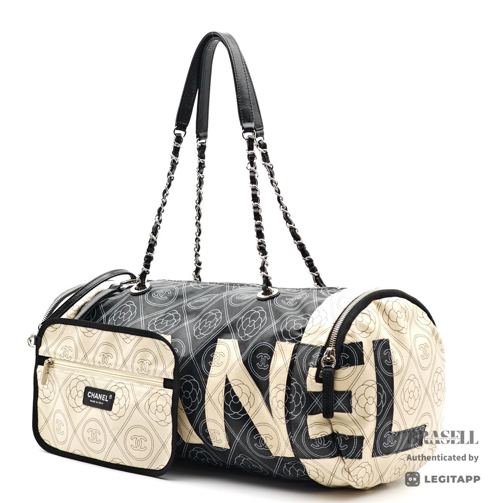 Chanel Camellia Chain Boston Bag Women's【ImportFeeFREE】