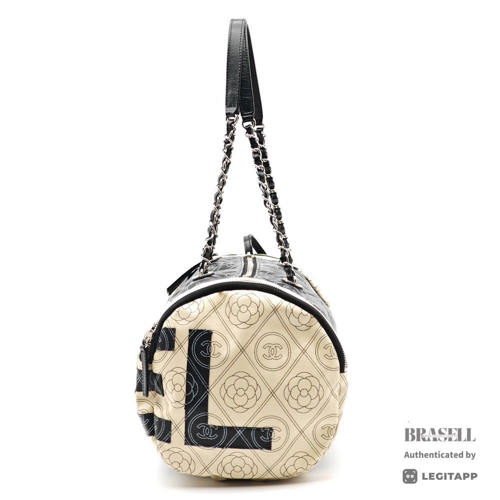 Chanel Camellia Chain Boston Bag Women's【ImportFeeFREE】