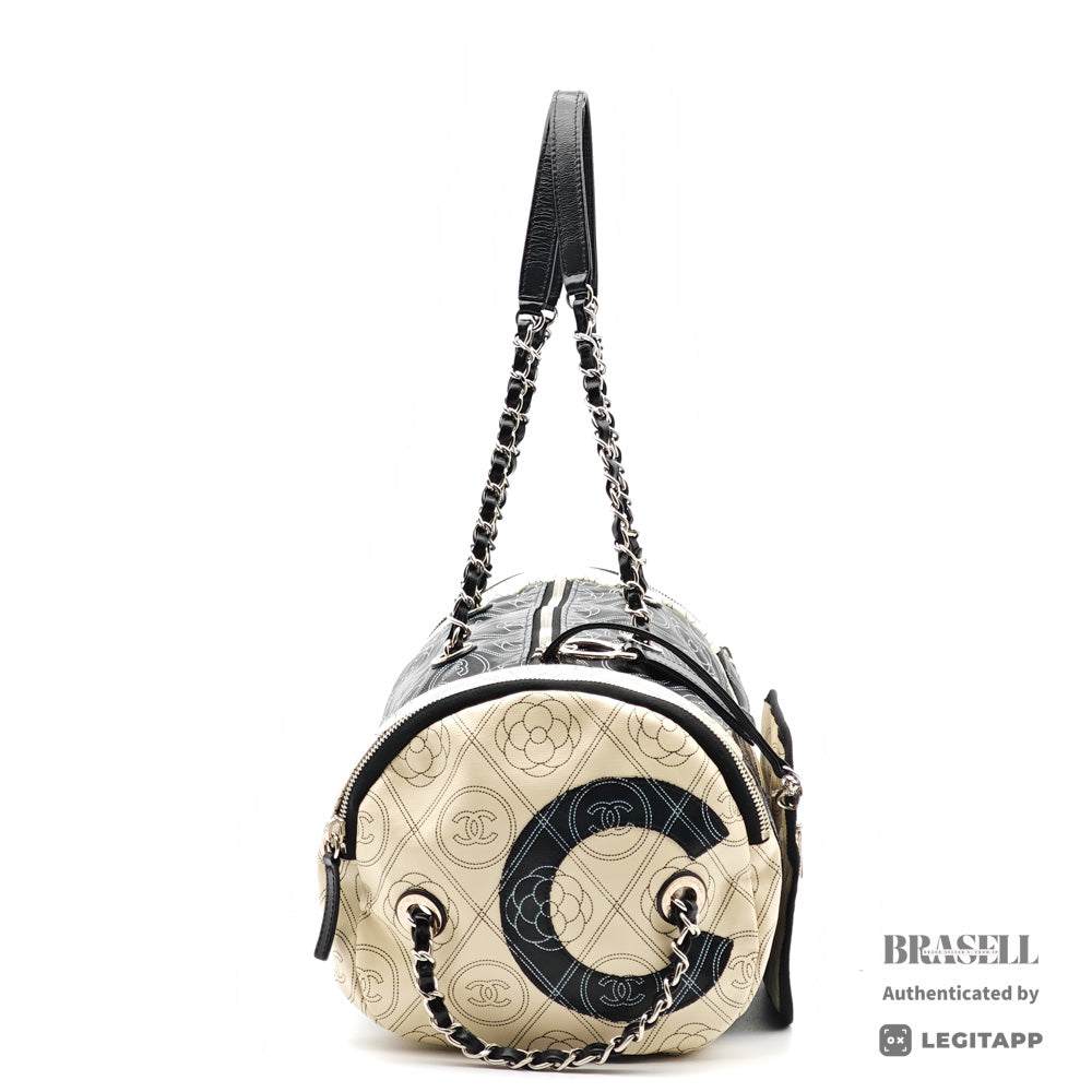 Chanel Camellia Chain Boston Bag Women's【ImportFeeFREE】