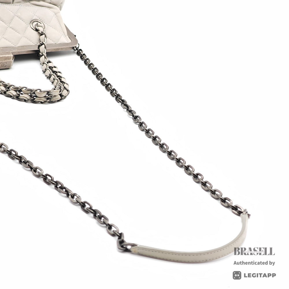 CHANEL Matelasse Kiss-Lock Chain Tote Bag Shoulder Strap【ImportFeeFREE】