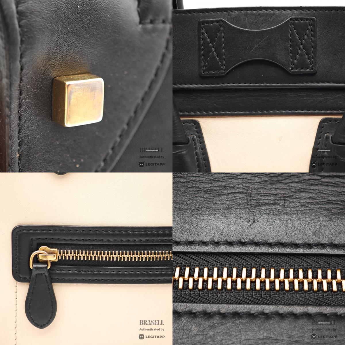 Celine Luggage Micro Shopper Handbag Women's【ImportFeeFREE】