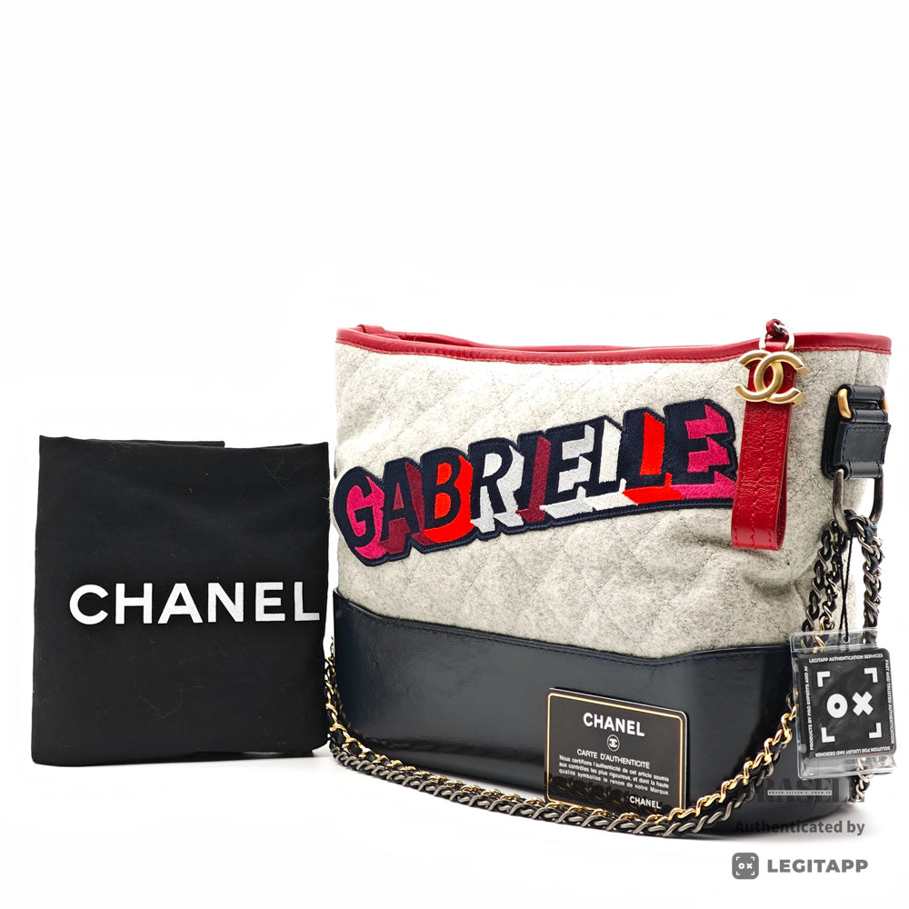 CHANEL Gabrielle Chain Shoulder Bag Leather Shoulder Bag 【ImportFeeFREE】