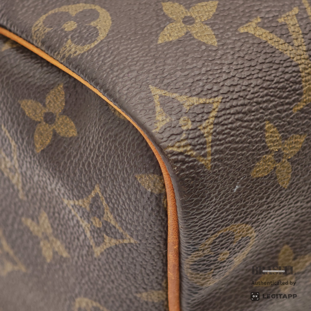 LOUIS VUITTON Speedy 25 Monogram Canvas Brown Hand Bag M41528 【ImportFeeFREE】