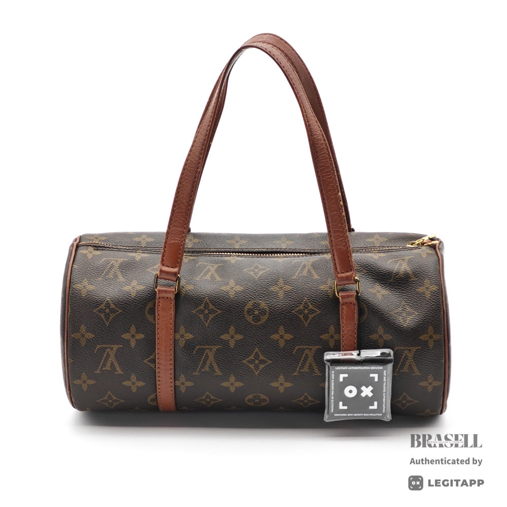 LOUIS VUITTON Papillon 30 Monogram Canvas Brown Hand Bag 【ImportFeeFREE】