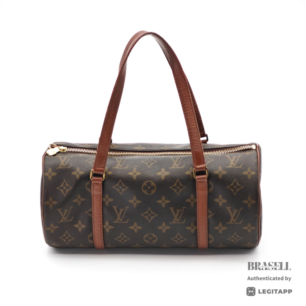 LOUIS VUITTON Papillon 30 Monogram Canvas Brown Hand Bag 【ImportFeeFREE】