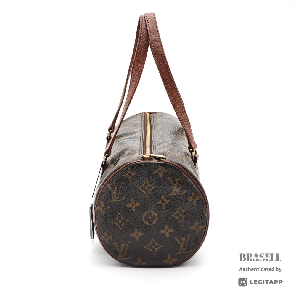 LOUIS VUITTON Papillon 30 Monogram Canvas Brown Hand Bag 【ImportFeeFREE】