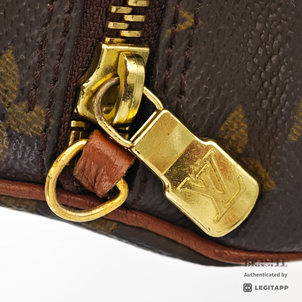LOUIS VUITTON Papillon 30 Monogram Canvas Brown Hand Bag 【ImportFeeFREE】