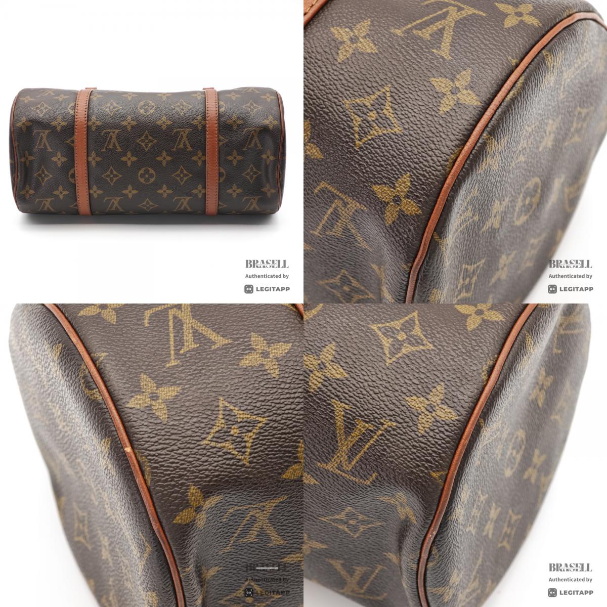 LOUIS VUITTON Papillon 30 Monogram Canvas Brown Hand Bag 【ImportFeeFREE】