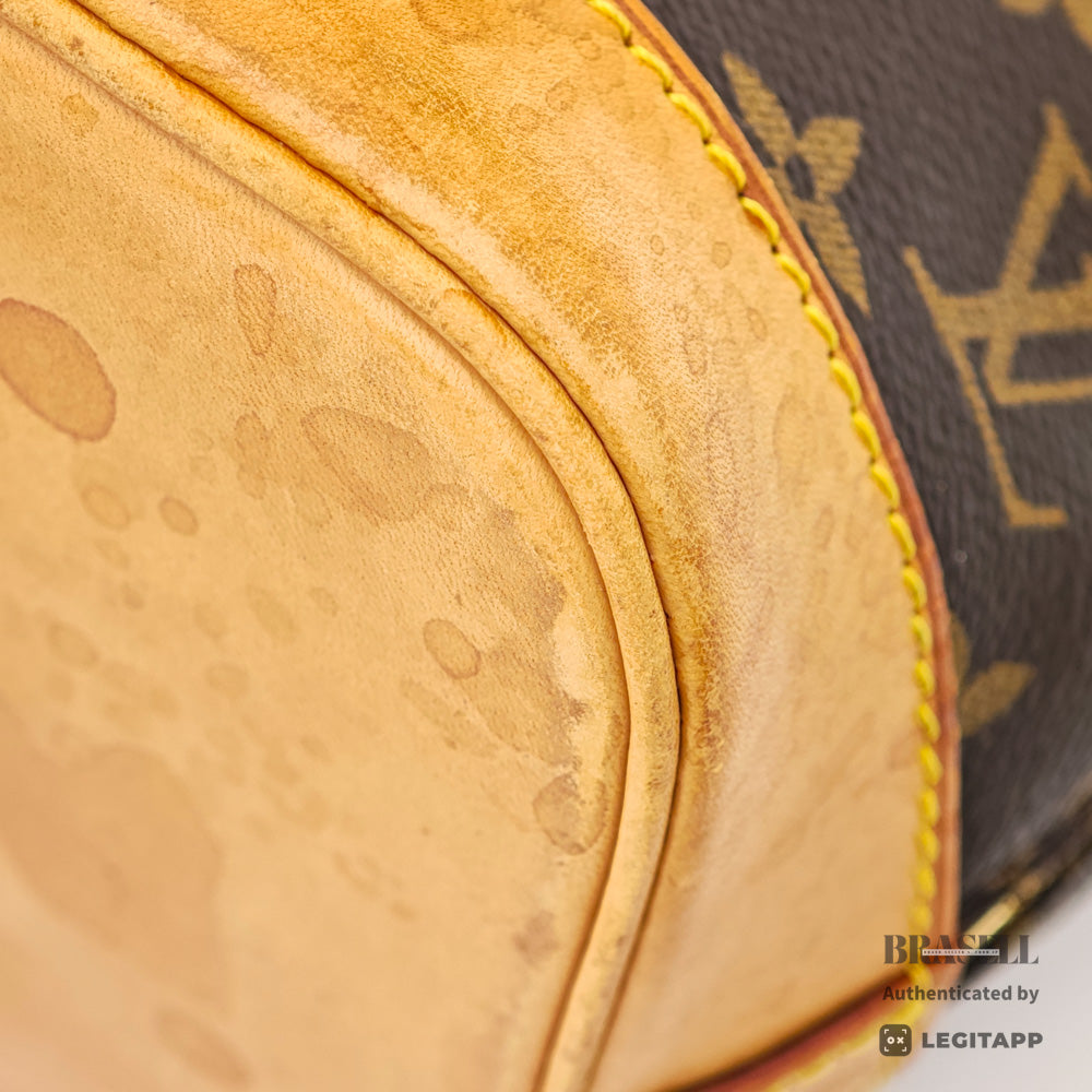 LOUIS VUITTON Alma Monogram Canvas Brown Hand Bag M51130 【ImportFeeFREE】