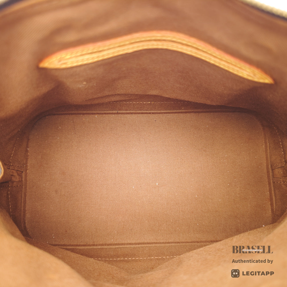 LOUIS VUITTON Alma Monogram Canvas Brown Hand Bag M51130 【ImportFeeFREE】