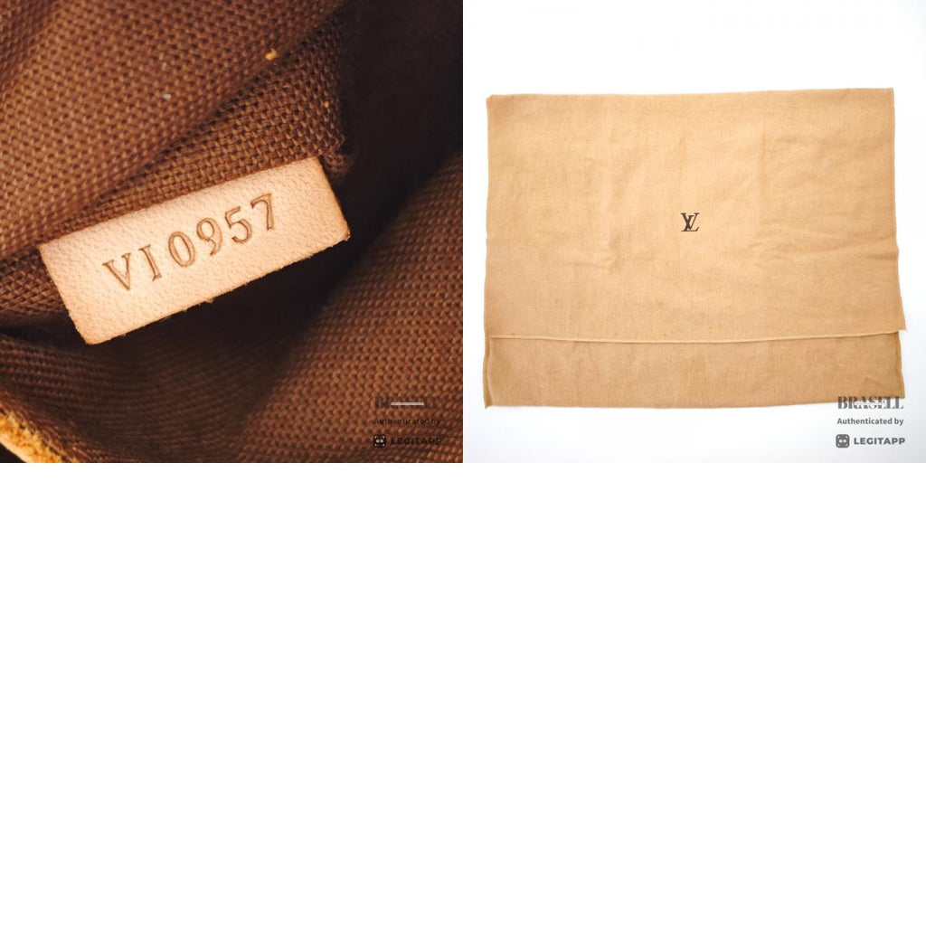 LOUIS VUITTON Alma Monogram Canvas Brown Hand Bag M51130 【ImportFeeFREE】