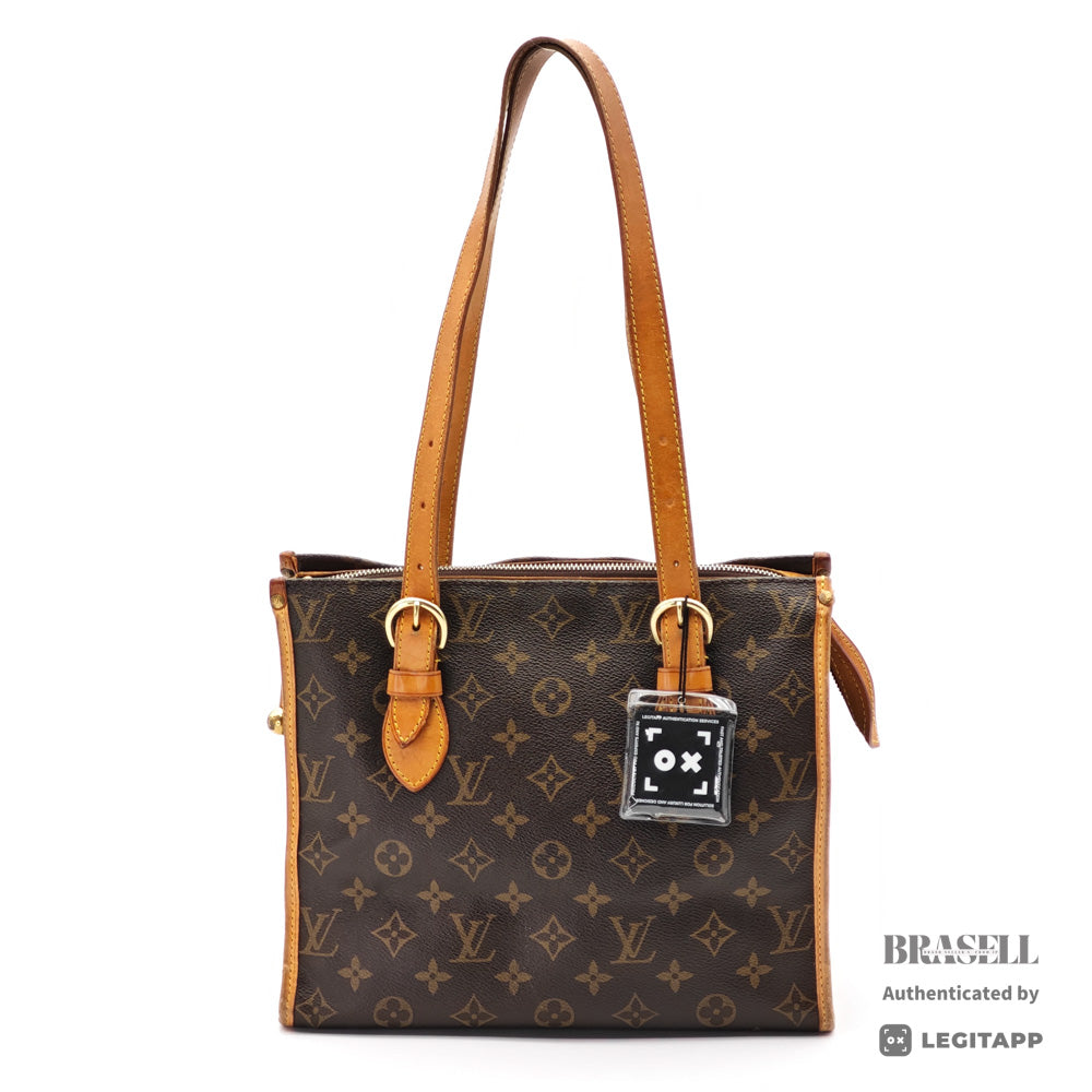LOUIS VUITTON Popincourt Haut Monogram Canvas Shoulder Bag 【ImportFeeFREE】
