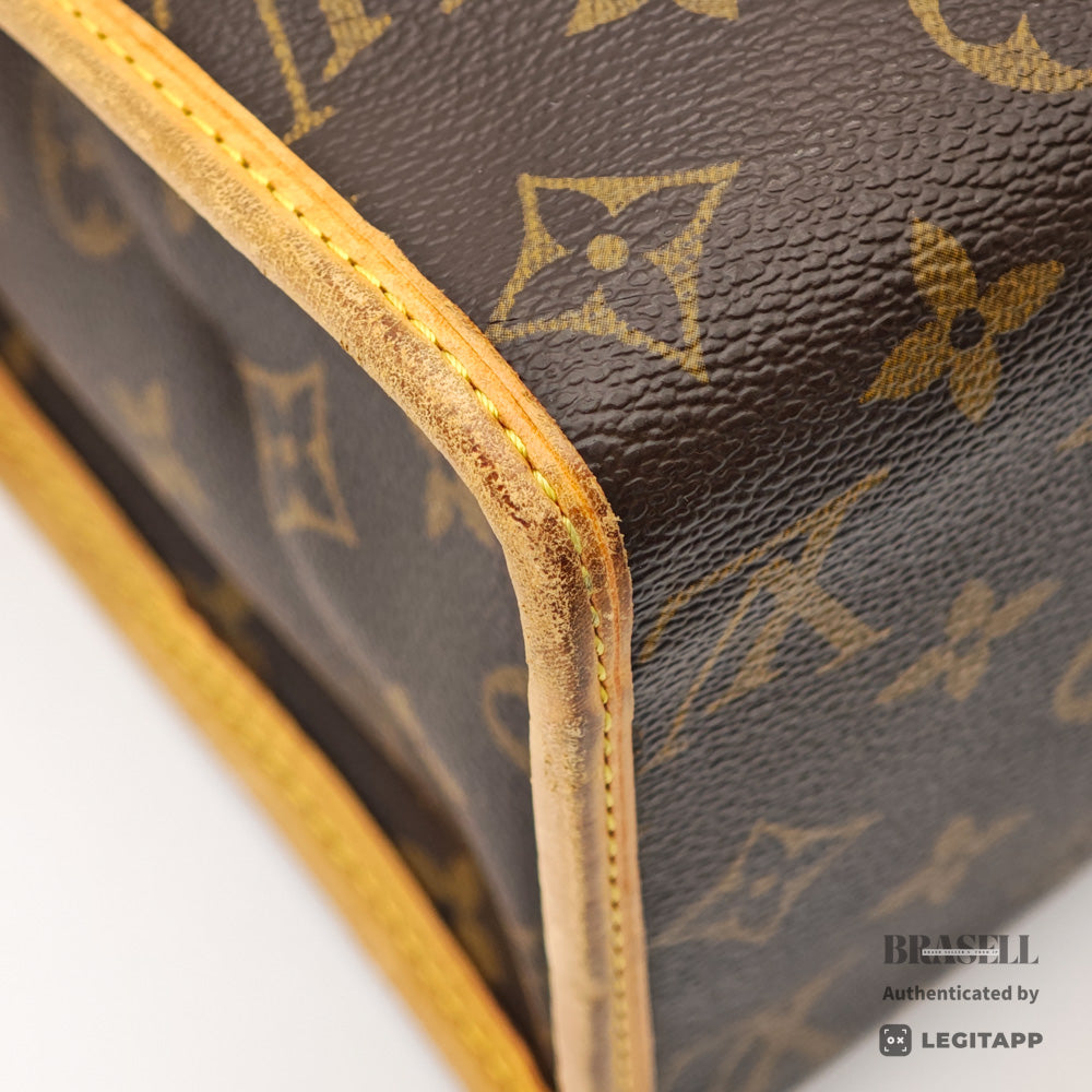 LOUIS VUITTON Popincourt Haut Monogram Canvas Shoulder Bag 【ImportFeeFREE】