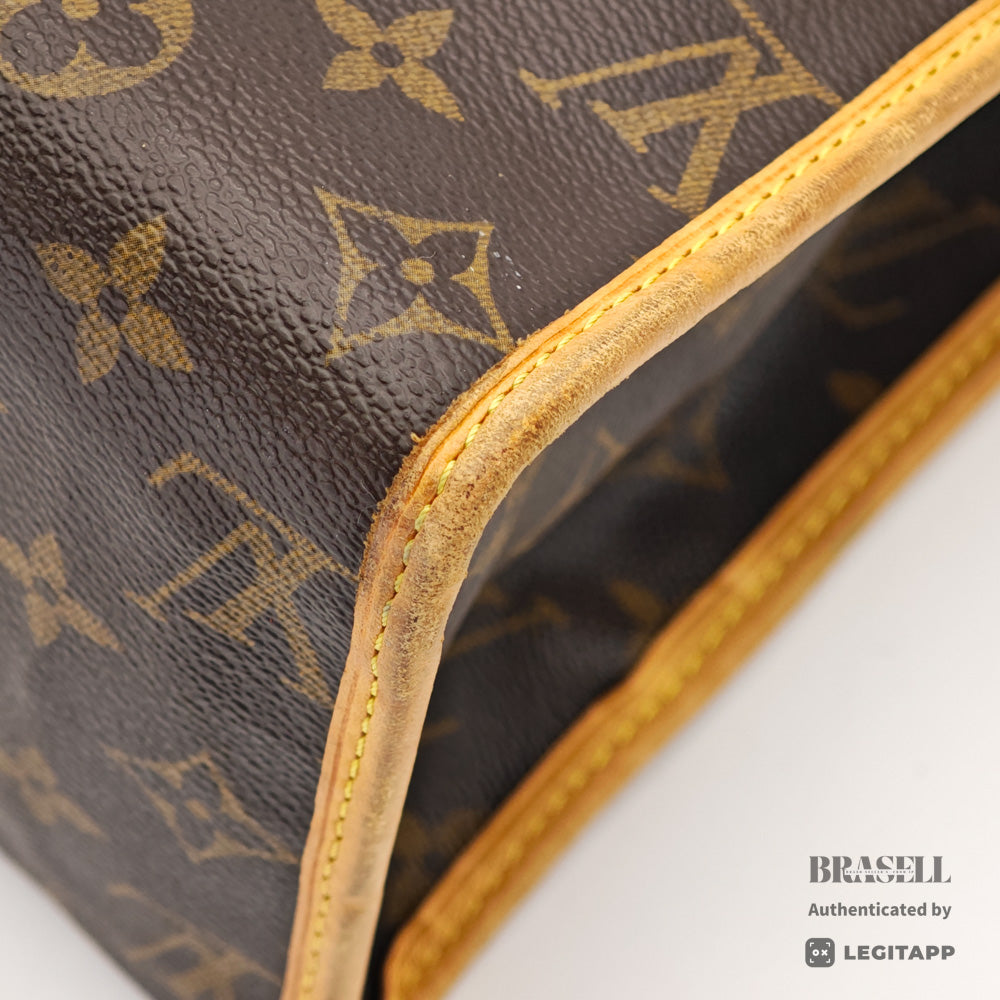 LOUIS VUITTON Popincourt Haut Monogram Canvas Shoulder Bag 【ImportFeeFREE】