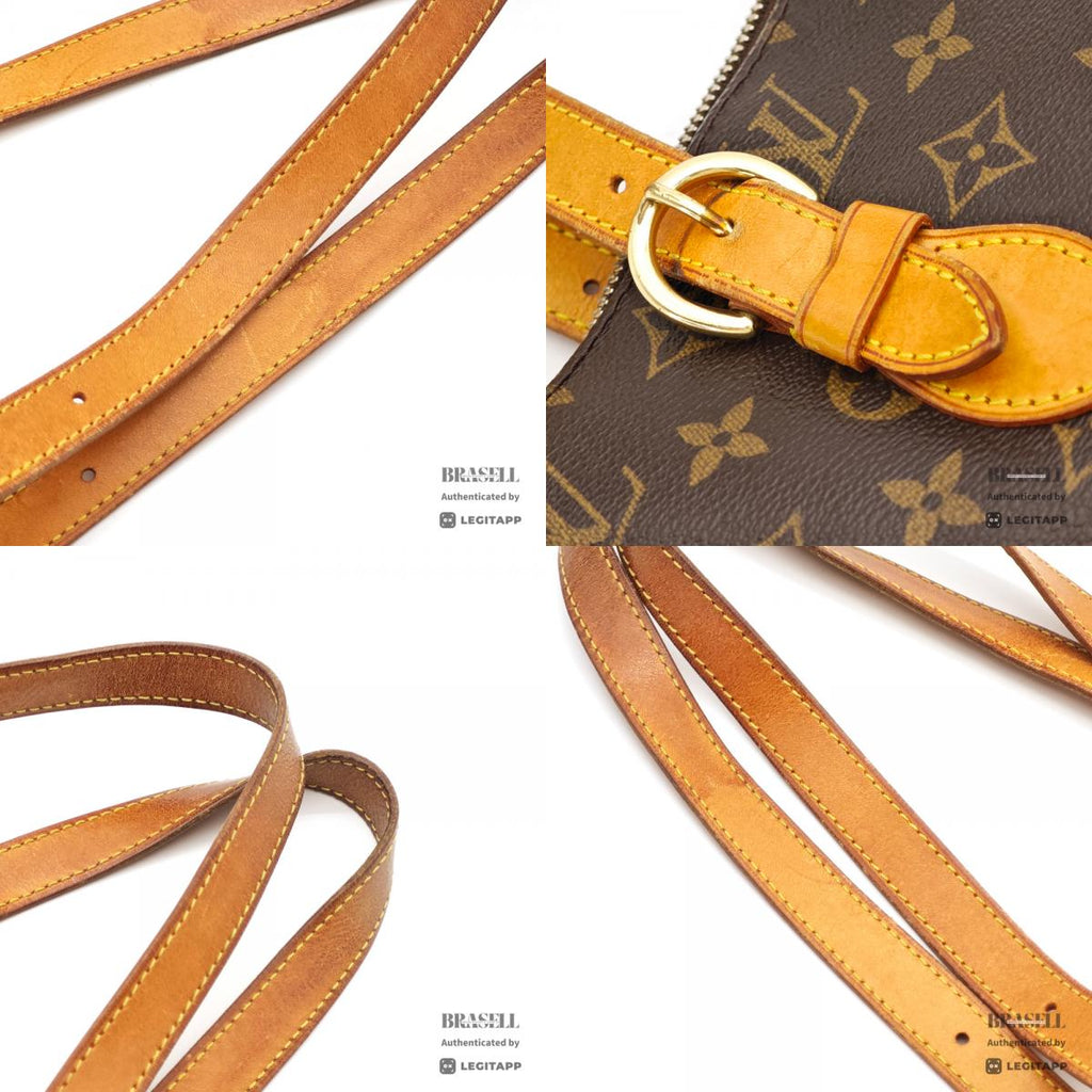 LOUIS VUITTON Popincourt Haut Monogram Canvas Shoulder Bag 【ImportFeeFREE】