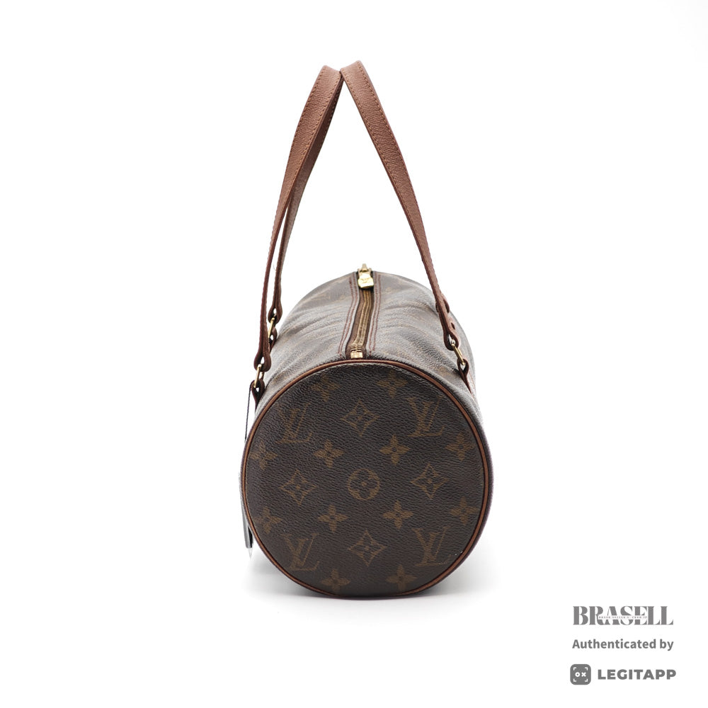 LOUIS VUITTON Papillon 30 Monogram Canvas Brown Hand Bag 【ImportFeeFREE】
