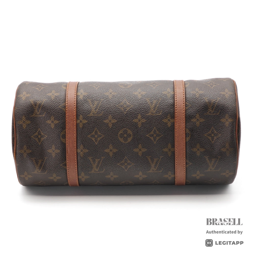 LOUIS VUITTON Papillon 30 Monogram Canvas Brown Hand Bag 【ImportFeeFREE】