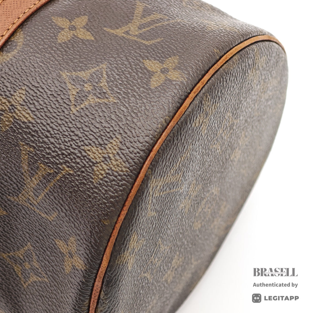 LOUIS VUITTON Papillon 30 Monogram Canvas Brown Hand Bag 【ImportFeeFREE】