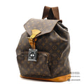 LOUIS VUITTON Montsouris GM Monogram Canvas Backpack M51135 【ImportFeeFREE】