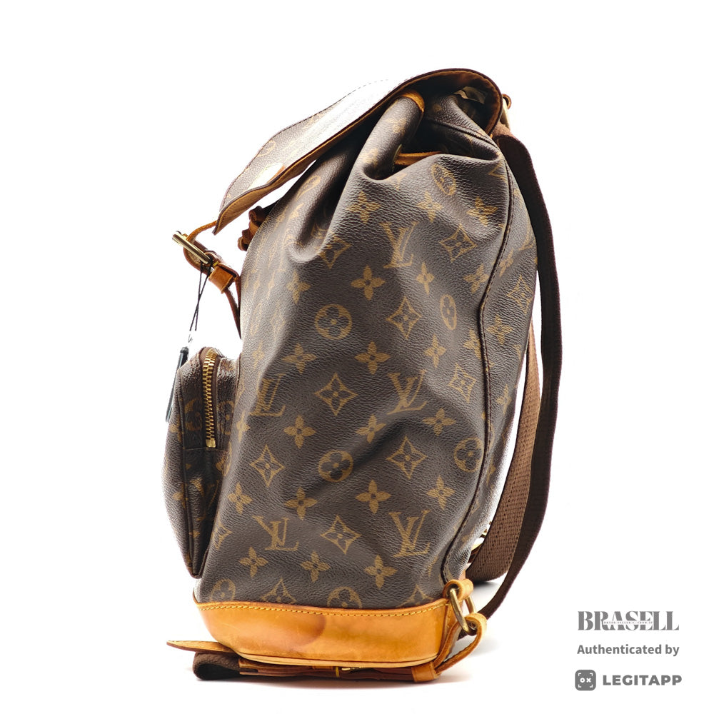LOUIS VUITTON Montsouris GM Monogram Canvas Backpack M51135 【ImportFeeFREE】