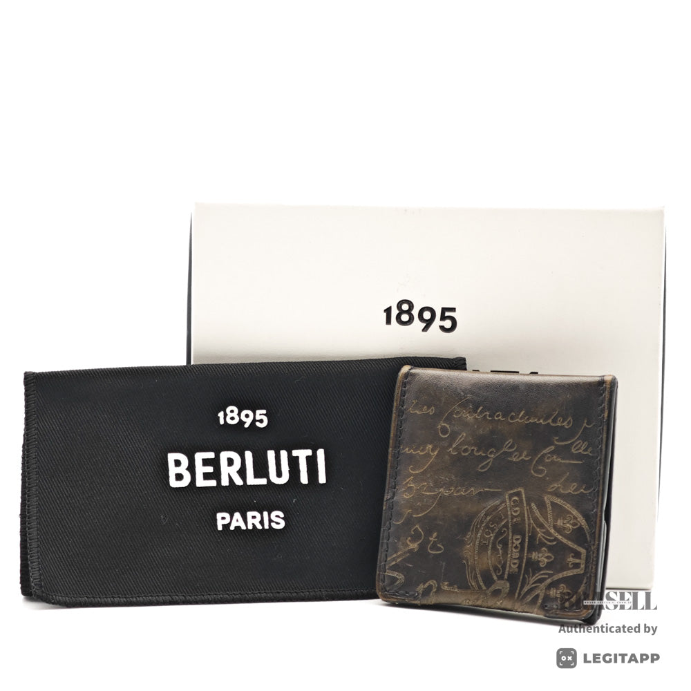 Berluti Calligraphy Coin Case【ImportFeeFREE】