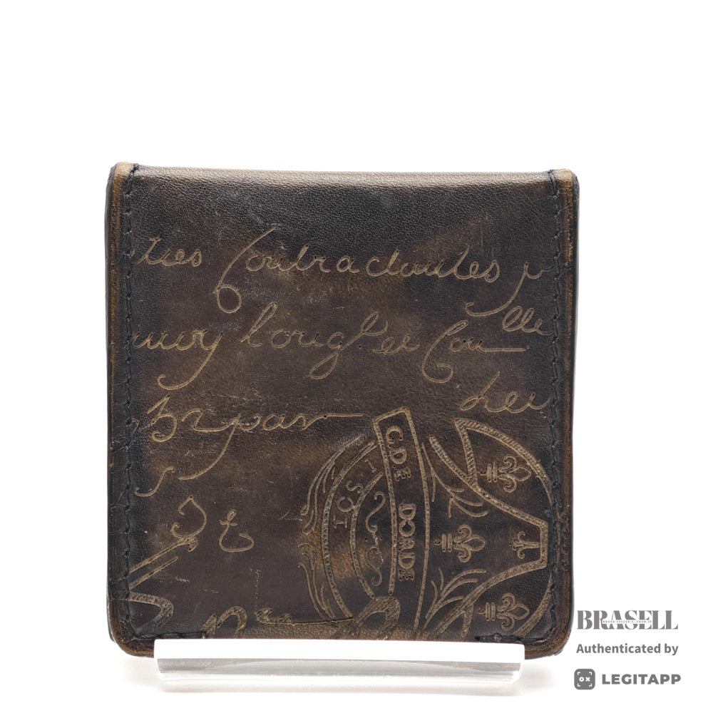 Berluti Calligraphy Coin Case【ImportFeeFREE】