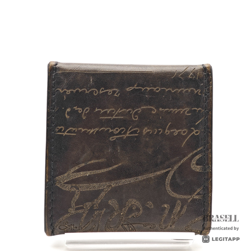 Berluti Calligraphy Coin Case【ImportFeeFREE】