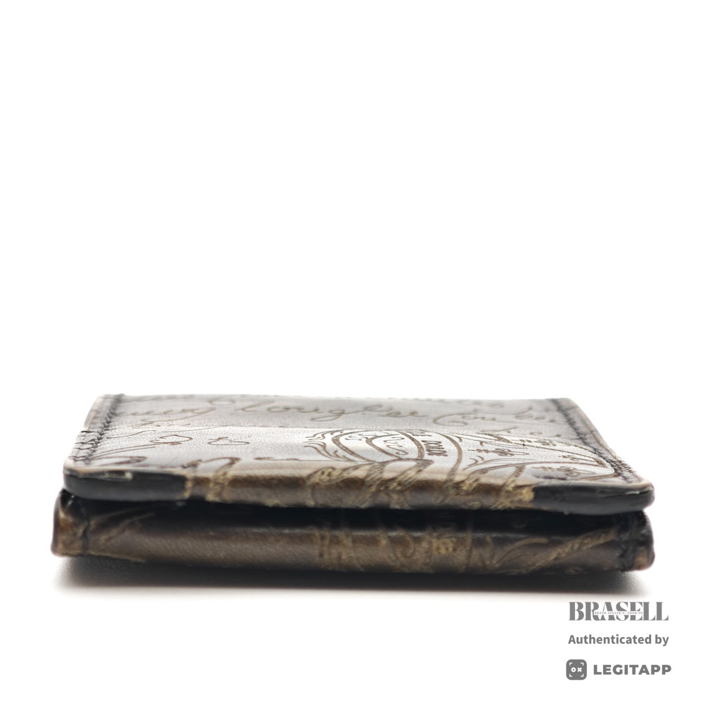 Berluti Calligraphy Coin Case【ImportFeeFREE】