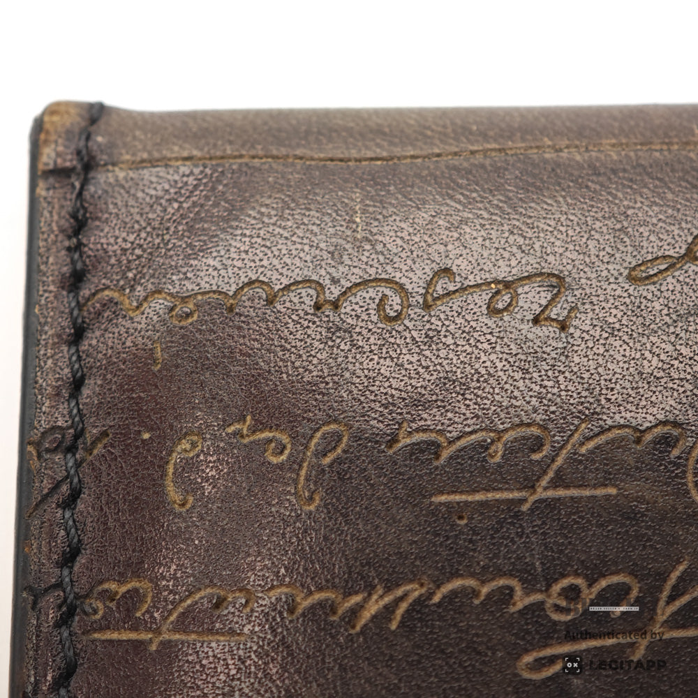 Berluti Calligraphy Coin Case【ImportFeeFREE】