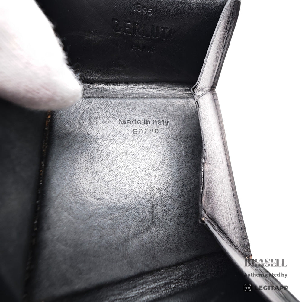 Berluti Calligraphy Coin Case【ImportFeeFREE】