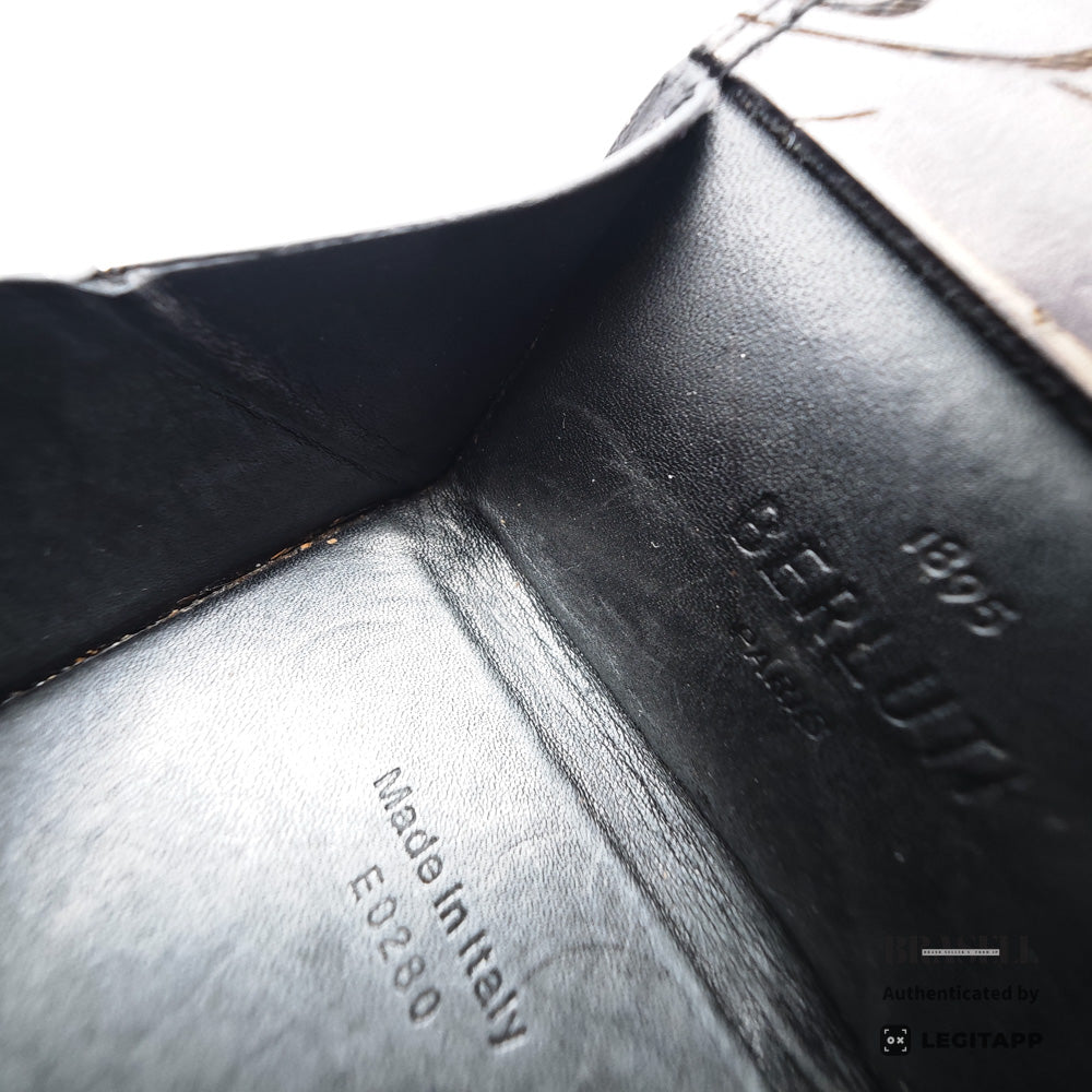 Berluti Calligraphy Coin Case【ImportFeeFREE】